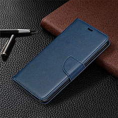 Coque Portefeuille Livre Cuir Etui Clapet L03 pour Nokia 5.3 Bleu