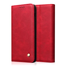 Coque Portefeuille Livre Cuir Etui Clapet L03 pour Realme X3 SuperZoom Rouge