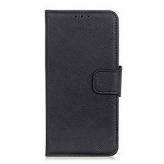 Coque Portefeuille Livre Cuir Etui Clapet L03 pour Samsung Galaxy M01 Core Noir