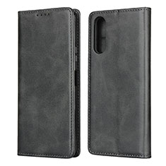 Coque Portefeuille Livre Cuir Etui Clapet L03 pour Sony Xperia 10 II Noir