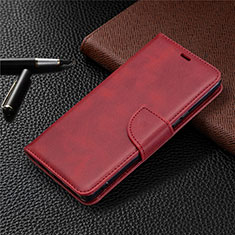Coque Portefeuille Livre Cuir Etui Clapet L03 pour Sony Xperia L4 Rouge