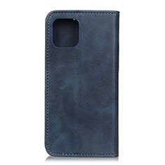 Coque Portefeuille Livre Cuir Etui Clapet L03 pour Xiaomi Mi 10 Lite Bleu