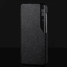 Coque Portefeuille Livre Cuir Etui Clapet L03 pour Xiaomi Mi 10 Noir