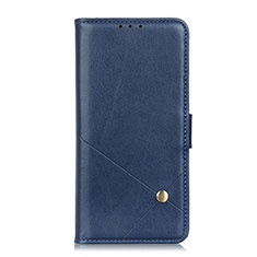 Coque Portefeuille Livre Cuir Etui Clapet L03 pour Xiaomi Redmi K30S 5G Bleu