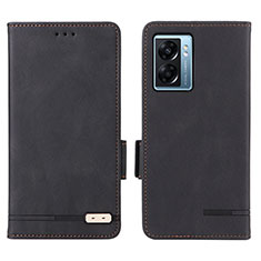 Coque Portefeuille Livre Cuir Etui Clapet L03Z pour OnePlus Nord N300 5G Noir