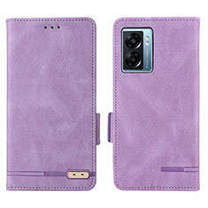 Coque Portefeuille Livre Cuir Etui Clapet L03Z pour OnePlus Nord N300 5G Violet