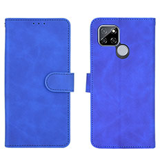 Coque Portefeuille Livre Cuir Etui Clapet L03Z pour Realme Q2i 5G Bleu