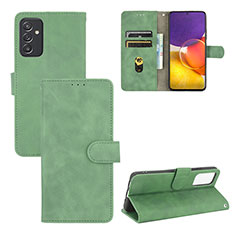 Coque Portefeuille Livre Cuir Etui Clapet L03Z pour Samsung Galaxy A05s Vert