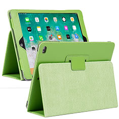Coque Portefeuille Livre Cuir Etui Clapet L04 pour Apple iPad 10.2 (2019) Pastel Vert