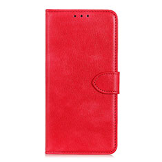 Coque Portefeuille Livre Cuir Etui Clapet L04 pour Huawei Mate 40 Pro+ Plus Rouge