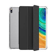 Coque Portefeuille Livre Cuir Etui Clapet L04 pour Huawei MatePad Noir