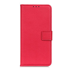 Coque Portefeuille Livre Cuir Etui Clapet L04 pour Realme V5 5G Rouge