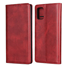 Coque Portefeuille Livre Cuir Etui Clapet L04 pour Samsung Galaxy A51 4G Rouge