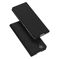 Coque Portefeuille Livre Cuir Etui Clapet L04 pour Samsung Galaxy A81 Noir
