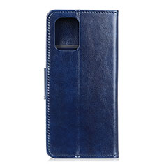 Coque Portefeuille Livre Cuir Etui Clapet L04 pour Xiaomi Mi 10 Lite Bleu