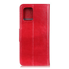 Coque Portefeuille Livre Cuir Etui Clapet L04 pour Xiaomi Mi 10 Lite Rouge