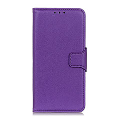 Coque Portefeuille Livre Cuir Etui Clapet L04 pour Xiaomi Redmi 9AT Violet