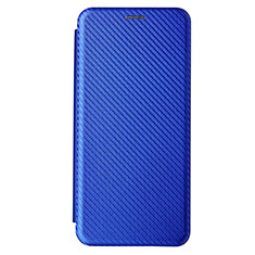 Coque Portefeuille Livre Cuir Etui Clapet L04Z pour Samsung Galaxy M62 4G Bleu