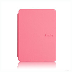 Coque Portefeuille Livre Cuir Etui Clapet L05 pour Amazon Kindle Paperwhite 6 inch Rose