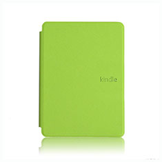 Coque Portefeuille Livre Cuir Etui Clapet L05 pour Amazon Kindle Paperwhite 6 inch Vert