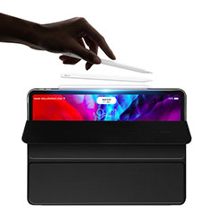 Coque Portefeuille Livre Cuir Etui Clapet L05 pour Apple iPad Pro 11 (2020) Noir