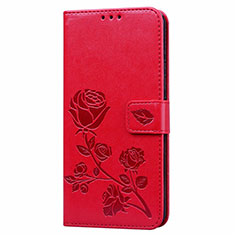 Coque Portefeuille Livre Cuir Etui Clapet L05 pour Huawei Honor 9A Rouge