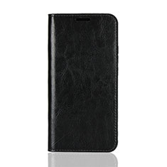 Coque Portefeuille Livre Cuir Etui Clapet L05 pour Huawei Mate 20 Lite Noir