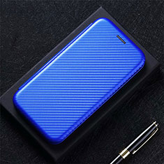 Coque Portefeuille Livre Cuir Etui Clapet L05 pour Huawei Nova 8 5G Bleu