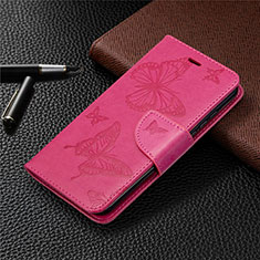 Coque Portefeuille Livre Cuir Etui Clapet L05 pour Nokia 1.3 Rose Rouge