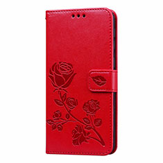 Coque Portefeuille Livre Cuir Etui Clapet L05 pour Samsung Galaxy M21s Rouge