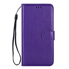 Coque Portefeuille Livre Cuir Etui Clapet L05 pour Samsung Galaxy S20 Ultra 5G Violet
