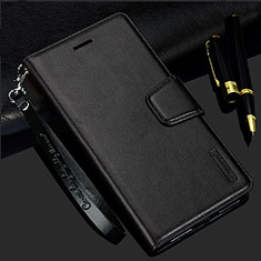Coque Portefeuille Livre Cuir Etui Clapet L05 pour Samsung Galaxy S21 Plus 5G Noir