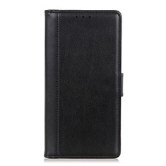 Coque Portefeuille Livre Cuir Etui Clapet L05 pour Xiaomi Mi 10 Lite Noir