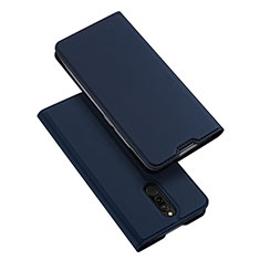 Coque Portefeuille Livre Cuir Etui Clapet L05 pour Xiaomi Redmi 8 Bleu