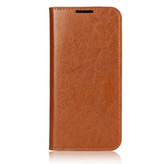 Coque Portefeuille Livre Cuir Etui Clapet L05 pour Xiaomi Redmi Note 7 Orange