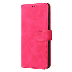 Coque Portefeuille Livre Cuir Etui Clapet L05Z pour Samsung Galaxy M23 5G Rose Rouge