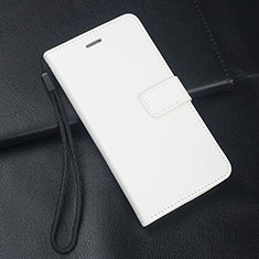 Coque Portefeuille Livre Cuir Etui Clapet L06 pour Huawei Honor 9X Blanc