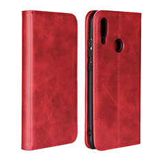Coque Portefeuille Livre Cuir Etui Clapet L06 pour Huawei P Smart (2019) Rouge