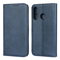 Coque Portefeuille Livre Cuir Etui Clapet L06 pour Huawei P30 Lite New Edition Bleu
