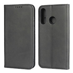 Coque Portefeuille Livre Cuir Etui Clapet L06 pour Huawei P30 Lite New Edition Noir