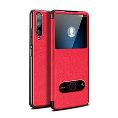 Coque Portefeuille Livre Cuir Etui Clapet L06 pour Huawei Y9s Rouge