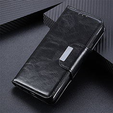 Coque Portefeuille Livre Cuir Etui Clapet L06 pour Oppo Find X3 Neo 5G Noir