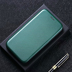 Coque Portefeuille Livre Cuir Etui Clapet L06 pour Oppo Reno5 Pro 5G Vert