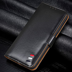 Coque Portefeuille Livre Cuir Etui Clapet L06 pour Samsung Galaxy A41 Noir