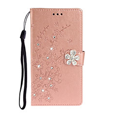Coque Portefeuille Livre Cuir Etui Clapet L06 pour Samsung Galaxy A51 5G Rose