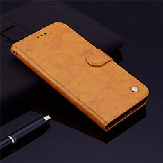 Coque Portefeuille Livre Cuir Etui Clapet L06 pour Samsung Galaxy M21s Orange