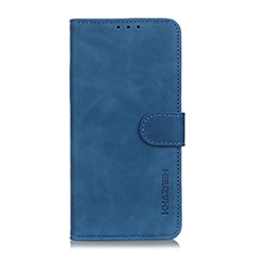 Coque Portefeuille Livre Cuir Etui Clapet L06 pour Xiaomi Poco X3 Bleu