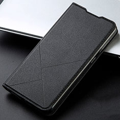 Coque Portefeuille Livre Cuir Etui Clapet L06 pour Xiaomi Redmi K30 4G Noir