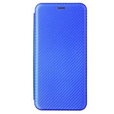 Coque Portefeuille Livre Cuir Etui Clapet L06Z pour Samsung Galaxy A41 SC-41A Bleu