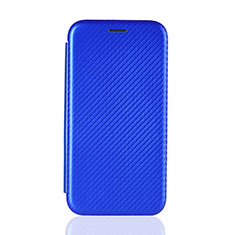 Coque Portefeuille Livre Cuir Etui Clapet L06Z pour Samsung Galaxy A90 5G Bleu